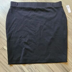 Old Navy Classic Black Women's skirt 1x plus